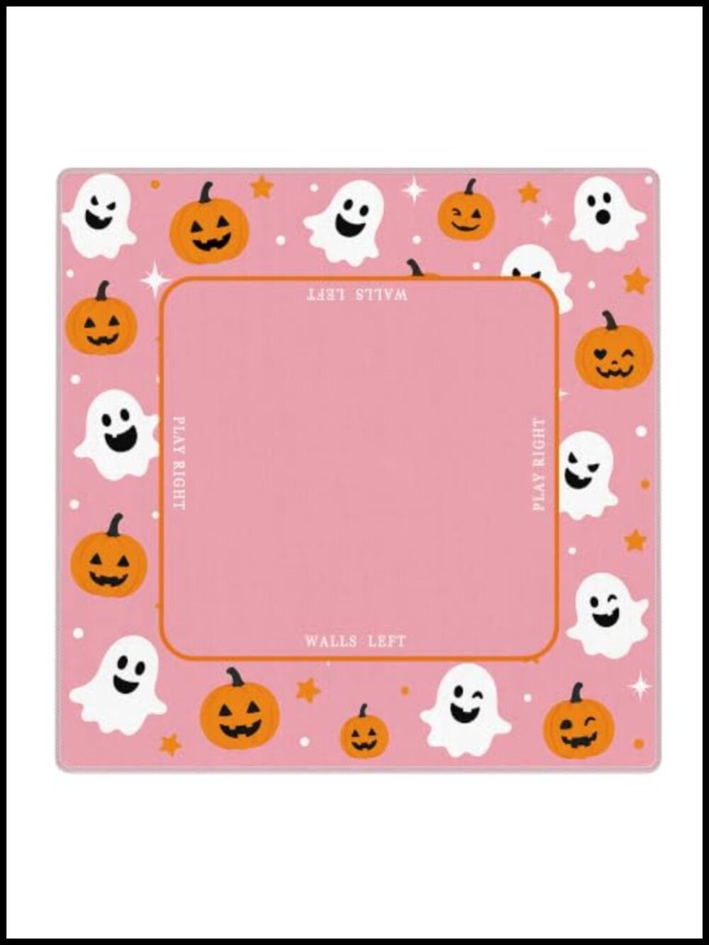 Halloween Ghost Mahjong Mat for Table 31.5x31.5 in Polyester